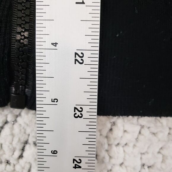 Peacocks Green Weed Leaf Hoodie S Black Green Zip Up Streetwear Y2K Skater 35x23 - Picture 7 of 8